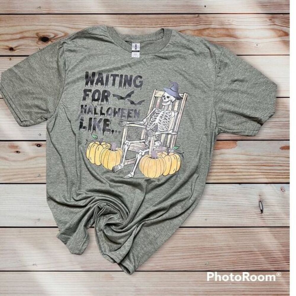 Waiting for Halloween Like Green‎ Unisex Sizing